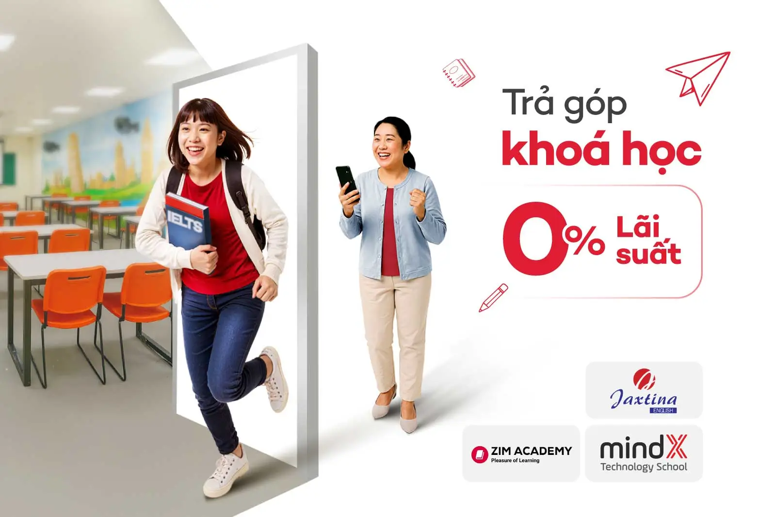 Khoá học sẵn sàng			 			