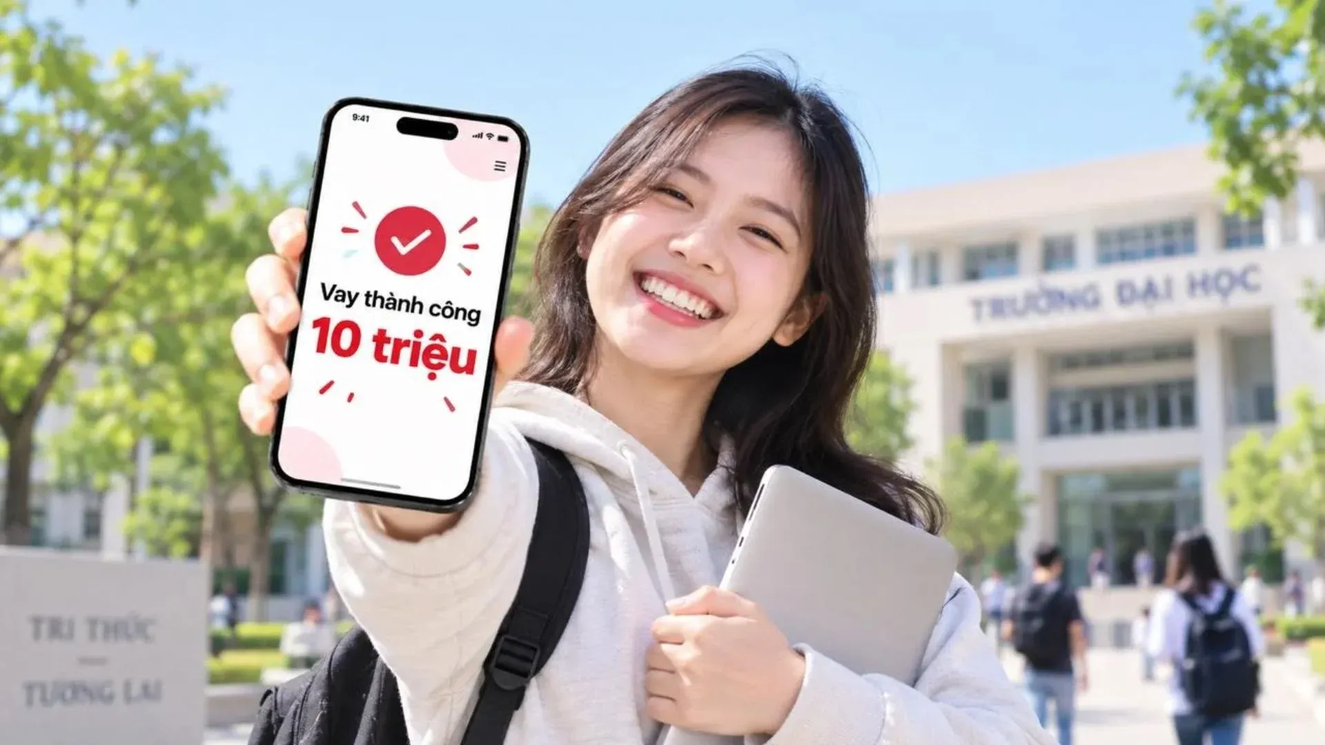 sinh viên vay 10 triệu để mua iPad
